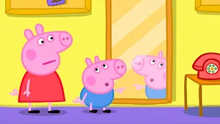 George Finds His Reflection! 👉 | Peppa Pig Official Full Episodes