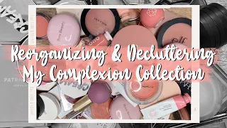 Organizing & Decluttering My Complexion Collection | Julia Adams