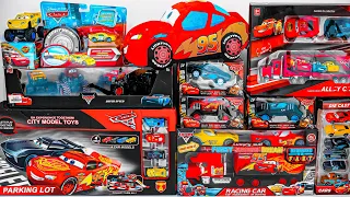 Disney Pixar Cars Unboxing Review | Lightning McQueen Mechanic Shop and Launcher