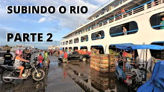 Como foi a viagem de barco navio de Santarém a Manaus, via Parintins e Itacoatiara