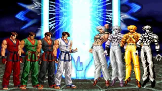 [KOF Mugen] Kim Kaphwan Team vs Orochi Team