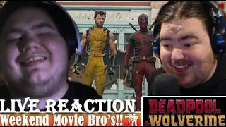 Deadpool & Wolverine Official Trailer REACTION!! - 2024 Ryan Renyolds, Hugh Jackman,