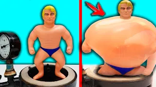 EXPERIMENT: STRETCH ARMSTRONG in a VACUUM CHAMBER