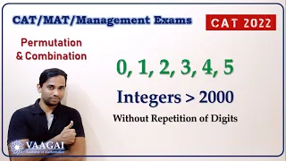 Integers Greater than 2000 Using 0, 1, 2, 3, 4 and 5 Without Digits Reps | Permutation & Combination