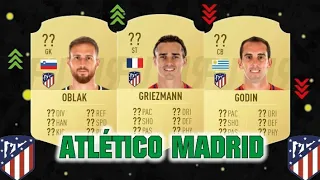 Fifa 19 |EXCLUSIVE| Atletico Madrid Players Official Ratings