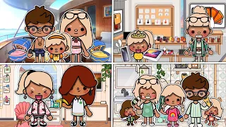 30 Minutes Of Family Roleplays In Toca Boca | *with voice* |