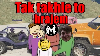 JEDEN NA VŠECHNY A VŠICHNI NA JEDNOHO!!! | GTA V: SUMO, Cuky, @marwex99, @Morryeej a @DejvikGOD |