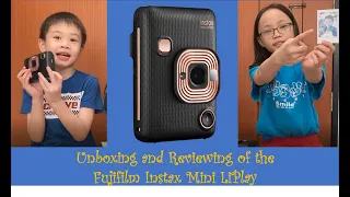 Crafts and Products! Unboxing and Review of Fujifilm Instax Mini LiPlay!