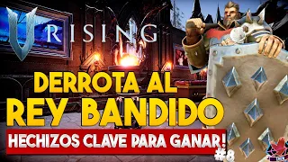 REY BANDIDO! Y como derrotarlo con el hechizo de parry - V Rising Gameplay Español #8