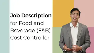 Job Description for Food and Beverage Cost Controller