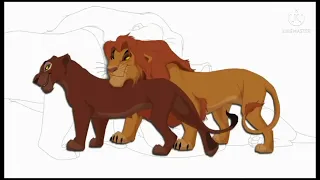 The Lion King in 3 Speedpaint Compilations