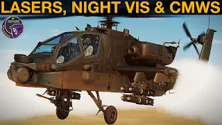 AH-64D Apache: Buddy Lasing, Laser Codes, Night Vis & Countermeasures Tutorial | DCS