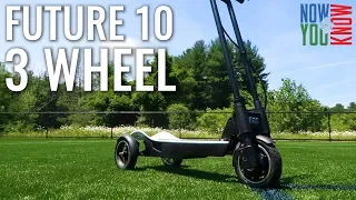 3 Wheel Electric Scooter Review! - Future 10