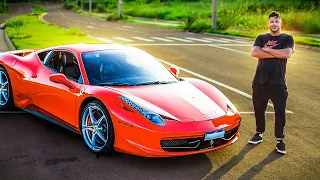 ESSE É MEU CARRO NOVO!  MINHA NOVA FERRARI 😍