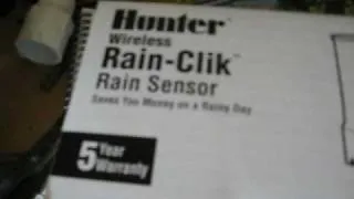 Hunter Wireless Rain-Clik rain sensor