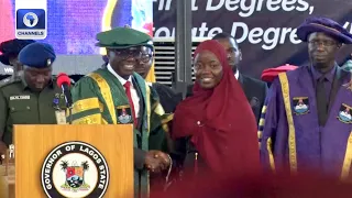 Gov Sanwo-Olu Rewards LASU Best Graduating Student With 10Million