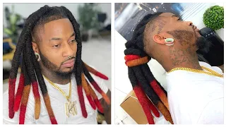 Locs To Wicks Transformation / Mens Hairstyle | Wicks By Val Tuffcuts