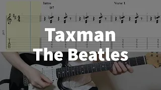 Taxman - The Beatles | guitar tab easy