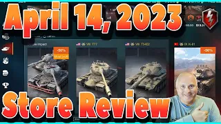 What to Buy in Store April 14, 2023 WOT Blitz | Littlefinger on World of Tanks Blitz