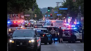 Minneapolis police talk about shooting that killed 3 including officer, suspected shooter