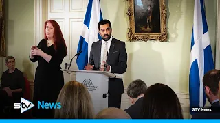 Humza Yousaf resigns as First Minister of Scotland with Bute House speech #news #politics #scotland