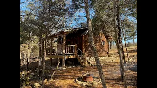 Ozark Mountain Off Grid Cabin Tour!!