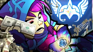 "RANKED ROBBERY... in top #500 Brawlhalla" | SNOWIKIN