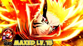 THE MOST BROKEN UNIT IN GAME! Naruto Baryon Maxed EX LV.15 Showcase Solo Gameplay - NxB NV