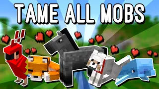 How to Tame All Mobs in Minecraft (All Versions)