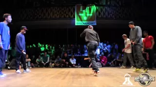 Funk Fockers vs Holy Smokez // .BBoy World // BREAKING 3on3 QUARTER-Final | FLOOR WARS 2013