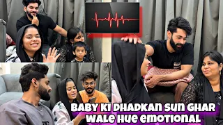 Unexpected Family reactions || heart beat sun ke hue sab emotional 🥹 || Haifa & Qashif vlog