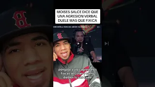 Moises salce dice que una agresion verbal es peor que una agresion fixica ? Estas de acuerdo o no?