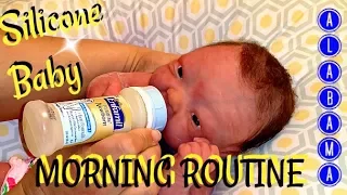 My Silicone's Full Morning Routine with a TIP- 1O,OOO Paci's