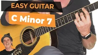 How to Play C Minor 7 on Guitar [Cm7]... easy