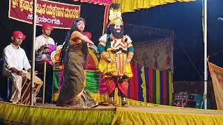 Bheeshma Vijaya Yakshagana Ambe as Nagashree GS Last scene