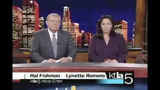 KTLA TV KTLA 5 News at Ten Los Angeles December 11, 2002