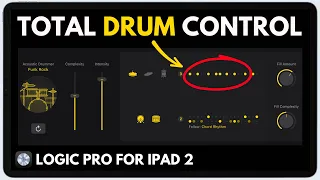 DRUMMER | Logic Pro for iPad 2 | New Update