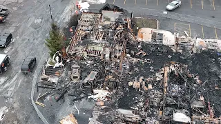 Drone, 4K Aftermath #HankGraff fire, Davison, Michigan