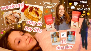 a *weekend* day in my life - chill and relaxed lol…ft. dossier