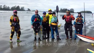 Sea Kayak Surf Course, Apr 30-May 1, 2022