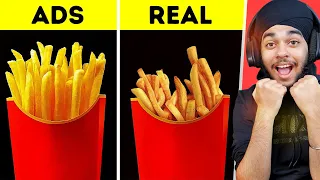 Food in TV Ads VS in Real LIFE (*SHOCKING* TRUTH)