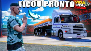 GTA V - VIDA REAL | MEU CAMINHÃO FICOI PRONTO - #92