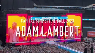 Capital Summertime Ball Live 2023: Adam Lambert sings Queen hits at CapitalSTB @CapitalFM