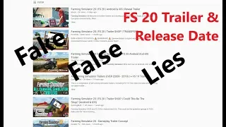 FS 20 | Trailer & Release Date | Update