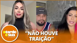 Naldo Benny e Moranguinho confirmam que convidaram mulher para encontro a três