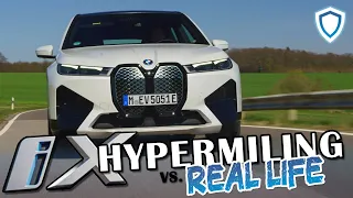 600 km im BMW iX 50! Wie geht das? Die echte Welt zerstört Hypermiling für immer!