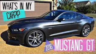 WHAT'S IN MY 2016 MUSTANG GT