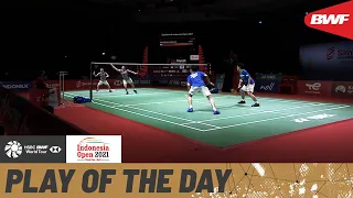 HSBC Play of the Day | Brilliant badminton from both Hoki/Kobayashi and Gideon/Sukamuljo