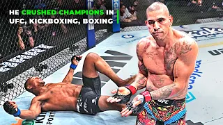 The SCARIEST Fighter of 21st Century - Alex Pereira | Joe Rogan Comments All KO's