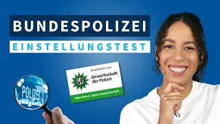 Bundespolizei Einstellungstest (2024 | Bundespolizei Bewerbung mD + gD)